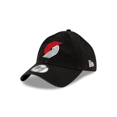 Black Portland Trail Blazers Hat - New Era NBA Casual Classic Adjustable Caps USA4813927